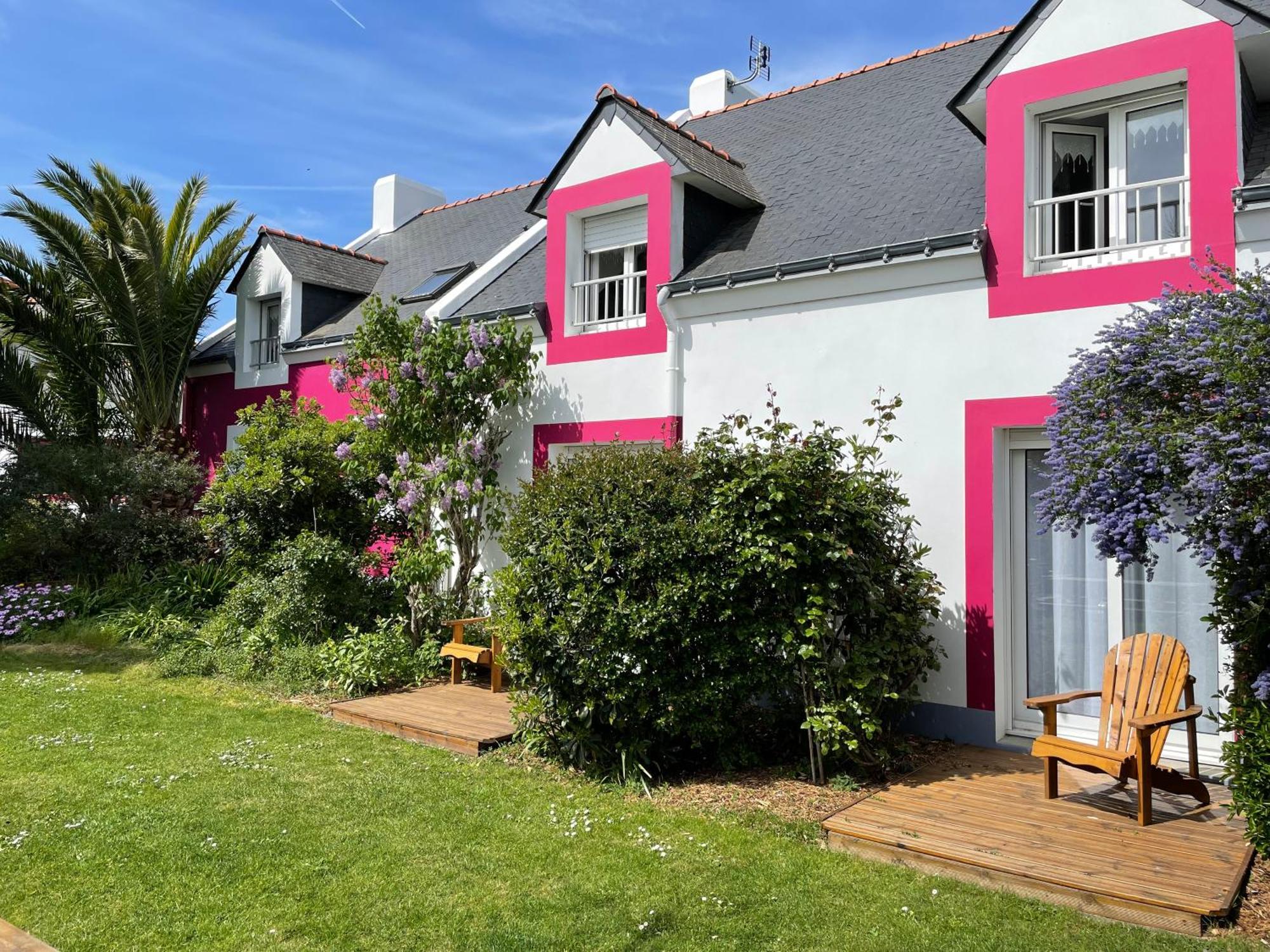 Hotel Aux Tamaris Sauzon Esterno foto