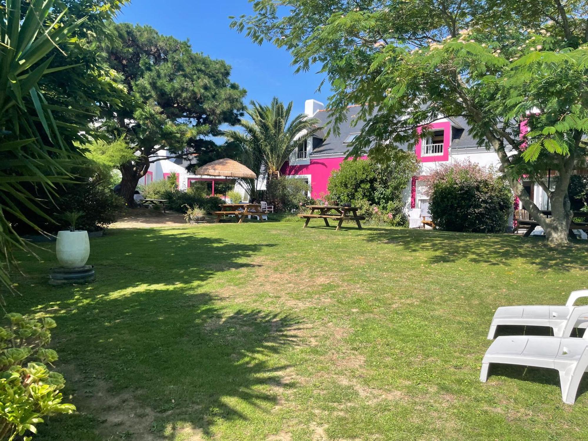 Hotel Aux Tamaris Sauzon Esterno foto
